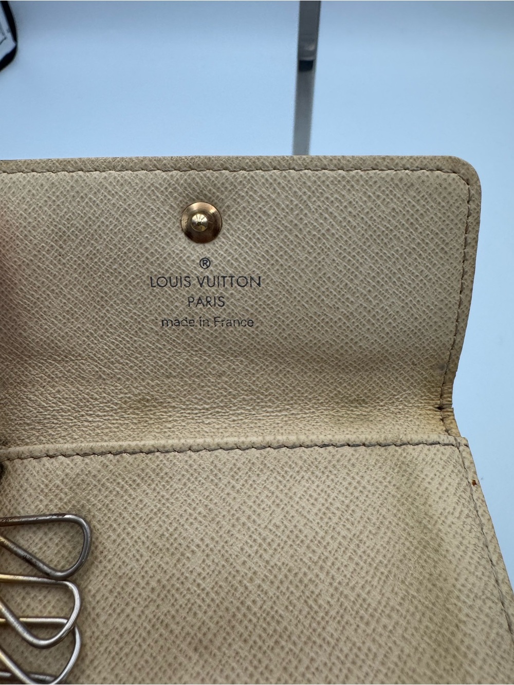 Louis Vuitton Damier Azur Multicles Key Holder - Picture 4 of 8